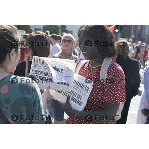 Bergamo festa liberazione corteo e piazza liberta 25 Aprile 2026 25 Aprile 2026 Bergamo Italia Foto Tiziano Manzoni Lapresse