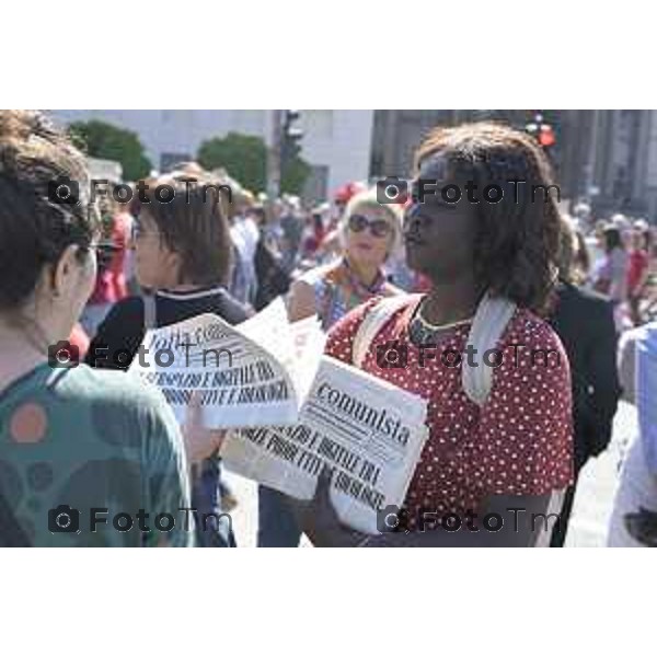 Bergamo festa liberazione corteo e piazza liberta 25 Aprile 2026 25 Aprile 2026 Bergamo Italia Foto Tiziano Manzoni Lapresse