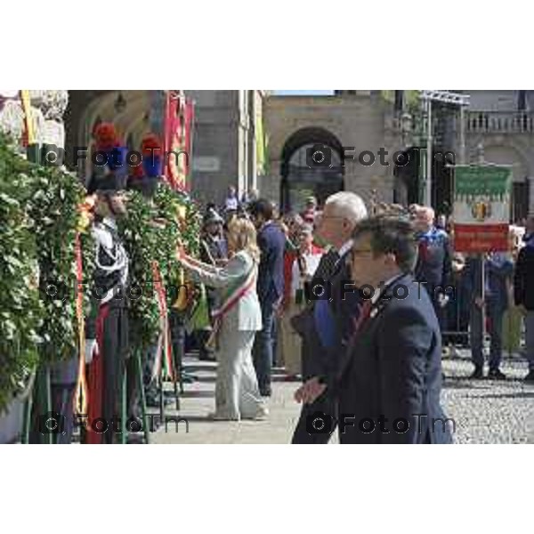 Bergamo festa liberazione corteo e piazza liberta 25 Aprile 2026 25 Aprile 2026 Bergamo Italia Foto Tiziano Manzoni Lapresse