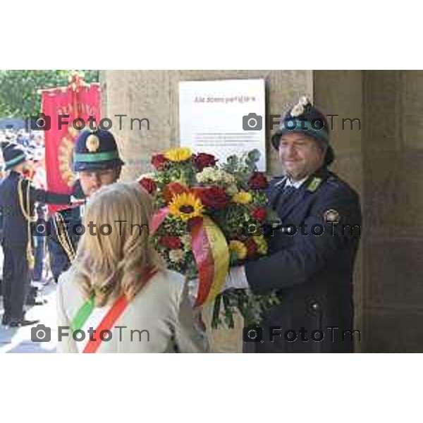Bergamo festa liberazione corteo e piazza liberta 25 Aprile 2026 25 Aprile 2026 Bergamo Italia Foto Tiziano Manzoni Lapresse
