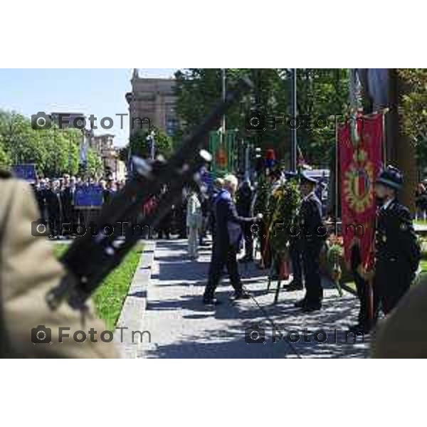Bergamo festa liberazione corteo e piazza liberta 25 Aprile 2026 25 Aprile 2026 Bergamo Italia Foto Tiziano Manzoni Lapresse