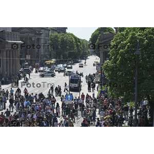 Bergamo festa liberazione corteo e piazza liberta 25 Aprile 2026 25 Aprile 2026 Bergamo Italia Foto Tiziano Manzoni Lapresse