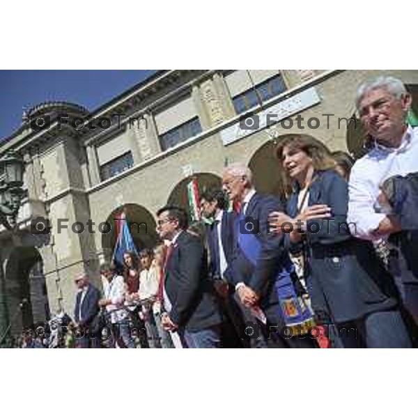 Bergamo festa liberazione corteo e piazza liberta 25 Aprile 2026 25 Aprile 2026 Bergamo Italia Foto Tiziano Manzoni Lapresse