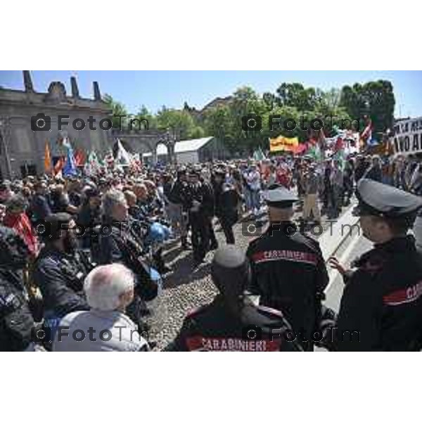 Bergamo festa liberazione corteo e piazza liberta 25 Aprile 2026 25 Aprile 2026 Bergamo Italia Foto Tiziano Manzoni Lapresse