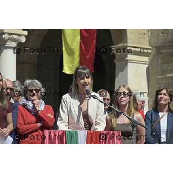 Bergamo festa liberazione corteo e piazza liberta 25 Aprile 2026 25 Aprile 2026 Bergamo Italia Foto Tiziano Manzoni Lapresse