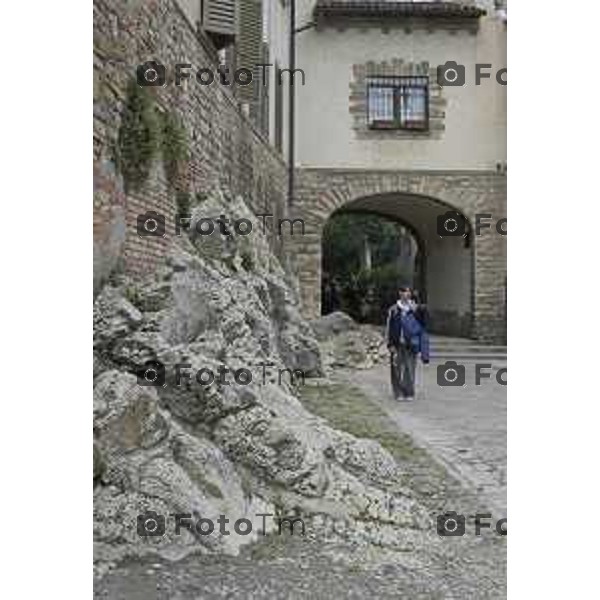 Bergamo Alta inaugurata piazza Angelini ex area di parcheggio 29 Aprile 2026 Bergamo Italia Foto Tiziano Manzoni Lapresse
