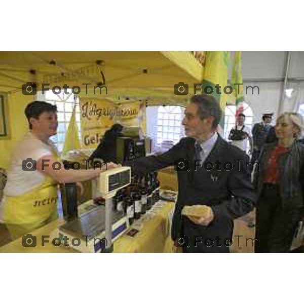 Treviglio inaugurazione della 43esima Fiera Agricola Attilio Fontana, sostenibilità del settore agricolo.30 aprile 2026 Italia foto Tiziano Manzoni Lapresse
