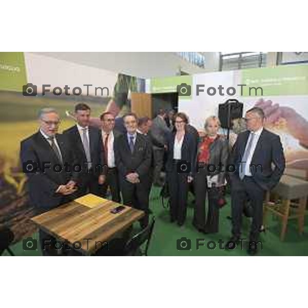 Treviglio inaugurazione della 43esima Fiera Agricola Attilio Fontana, sostenibilità del settore agricolo.30 aprile 2026 Italia foto Tiziano Manzoni Lapresse