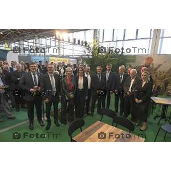 Treviglio inaugurazione della 43esima Fiera Agricola Attilio Fontana, sostenibilità del settore agricolo.30 aprile 2026 Italia foto Tiziano Manzoni Lapresse