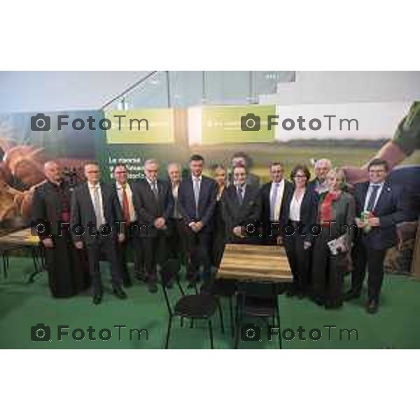Treviglio inaugurazione della 43esima Fiera Agricola Attilio Fontana, sostenibilità del settore agricolo.30 aprile 2026 Italia foto Tiziano Manzoni Lapresse