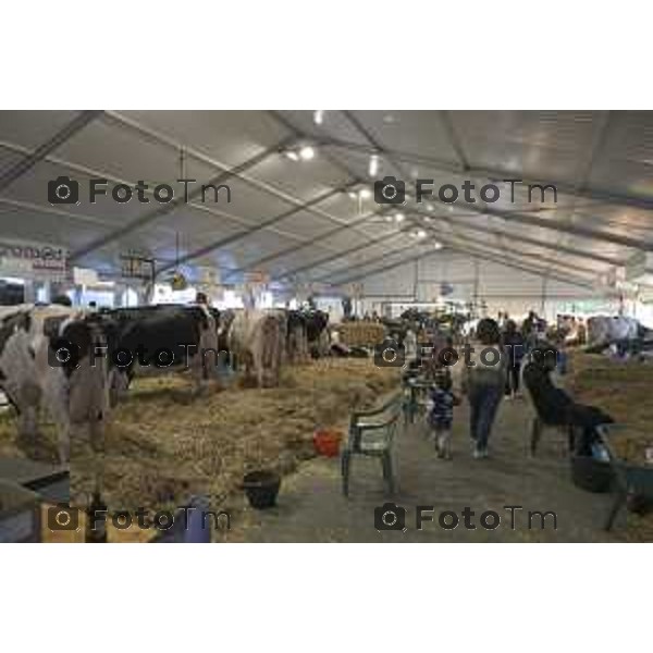Treviglio inaugurazione della 43esima Fiera Agricola Attilio Fontana, sostenibilità del settore agricolo.30 aprile 2026 Italia foto Tiziano Manzoni Lapresse