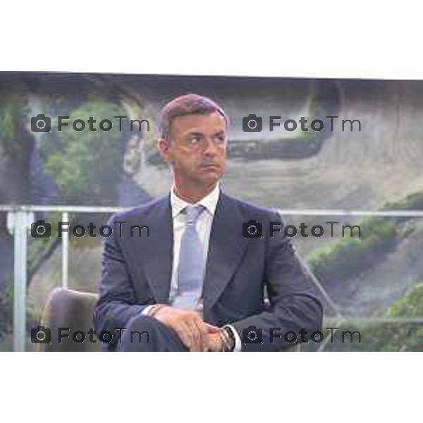 Treviglio inaugurazione della 43esima Fiera Agricola Attilio Fontana, sostenibilità del settore agricolo.30 aprile 2026 Italia foto Tiziano Manzoni Lapresse