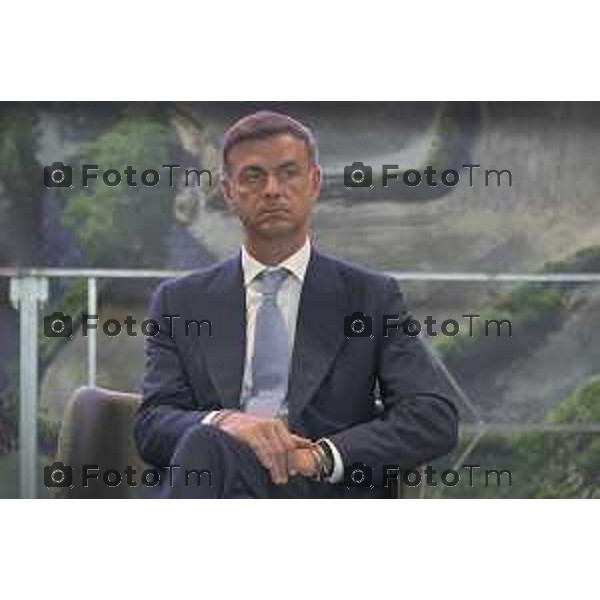 Treviglio inaugurazione della 43esima Fiera Agricola Attilio Fontana, sostenibilità del settore agricolo.30 aprile 2026 Italia foto Tiziano Manzoni Lapresse