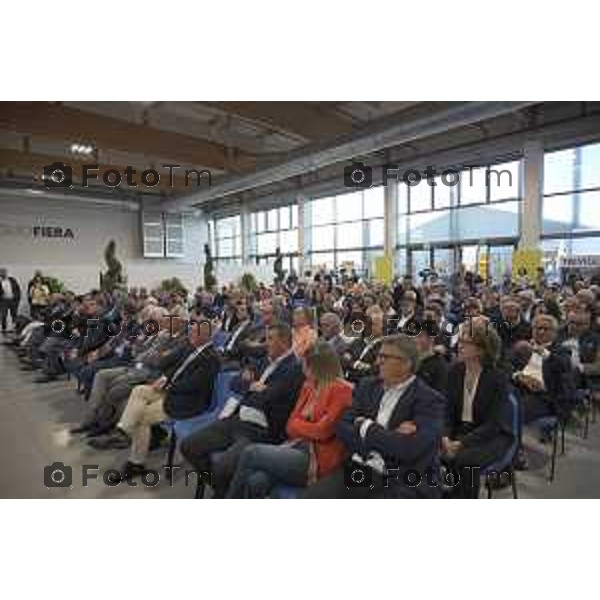 Treviglio inaugurazione della 43esima Fiera Agricola Attilio Fontana, sostenibilità del settore agricolo.30 aprile 2026 Italia foto Tiziano Manzoni Lapresse