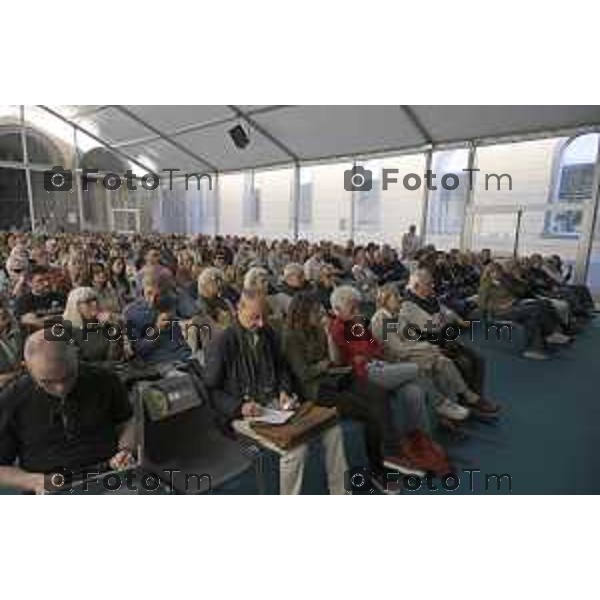 Bergamo Bergamo Fiera dei Libra» Alessandro Luca e don Luigi Ciotti, presentano il libro «Non siamo stati invincibili ma ce l’abbiamo messa tutta». 2 maggio 2026 cronaca Bergamo Italia Foto Tiziano Manzoni Lapresse
