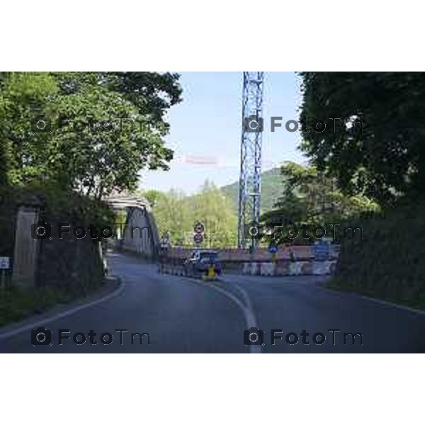 Cisano Bergamasco Ponte di Brivio due giorni alla chiusura 2 Maggio 2026 Italia Bergamo foto Tiziano Manzoni Lapresse