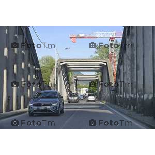 Cisano Bergamasco Ponte di Brivio due giorni alla chiusura 2 Maggio 2026 Italia Bergamo foto Tiziano Manzoni Lapresse