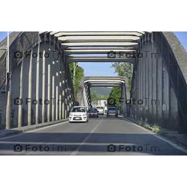 Cisano Bergamasco Ponte di Brivio due giorni alla chiusura 2 Maggio 2026 Italia Bergamo foto Tiziano Manzoni Lapresse