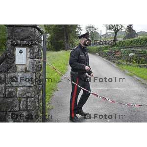Bergamo Carabinieri indagano Francesco Dolci Caserma e perquisizione casa Sant\'ombono Imagna 07 maggio 2026 cronaca Bergamo Italia Foto Tiziano Manzoni Lapresse