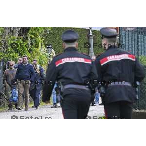 Bergamo Carabinieri indagano Francesco Dolci Caserma e perquisizione casa Sant\'ombono Imagna 07 maggio 2026 cronaca Bergamo Italia Foto Tiziano Manzoni Lapresse