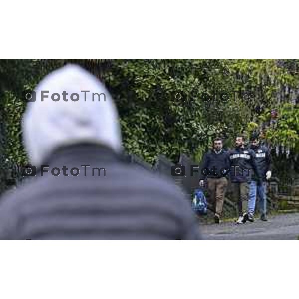 Bergamo Carabinieri indagano Francesco Dolci Caserma e perquisizione casa Sant\'ombono Imagna 07 maggio 2026 cronaca Bergamo Italia Foto Tiziano Manzoni Lapresse