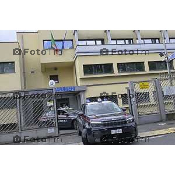 Bergamo Carabinieri indagano Francesco Dolci Caserma e perquisizione casa Sant\'ombono Imagna 07 maggio 2026 cronaca Bergamo Italia Foto Tiziano Manzoni Lapresse