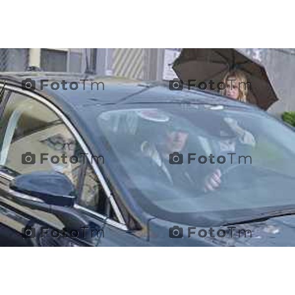 Bergamo Carabinieri indagano Francesco Dolci Caserma e perquisizione casa Sant\'ombono Imagna l\'uscita del Pm Mancusi 07 maggio 2026 cronaca Bergamo Italia Foto Tiziano Manzoni Lapresse
