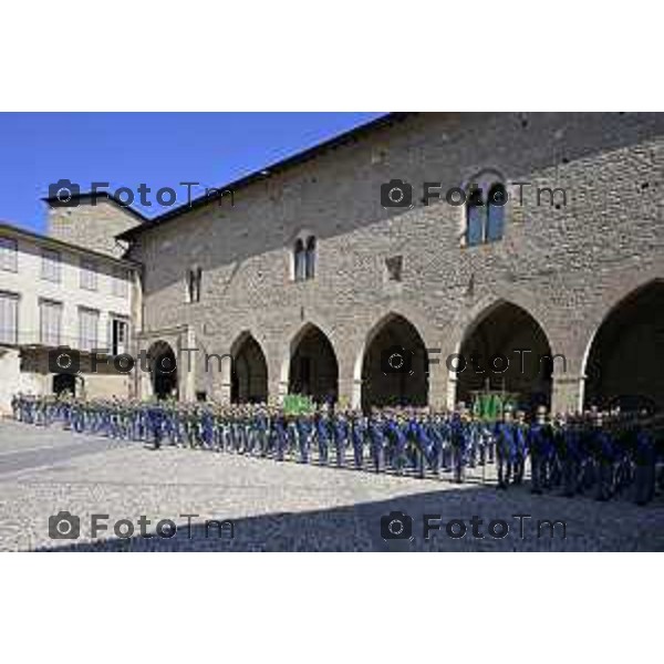 Bergamo Giuramento solenne del 125° corso \'\'Trieste IV\'\' e del 24° corso \'\'Cassiopea II\'\' 09 maggio 2026 cronaca Bergamo Italia Foto Tiziano Manzoni Lapresse
