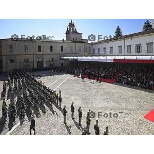 Bergamo Giuramento solenne del 125° corso \'\'Trieste IV\'\' e del 24° corso \'\'Cassiopea II\'\' 09 maggio 2026 cronaca Bergamo Italia Foto Tiziano Manzoni Lapresse