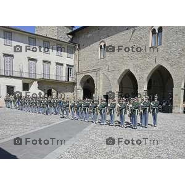Bergamo Giuramento solenne del 125° corso \'\'Trieste IV\'\' e del 24° corso \'\'Cassiopea II\'\' 09 maggio 2026 cronaca Bergamo Italia Foto Tiziano Manzoni Lapresse