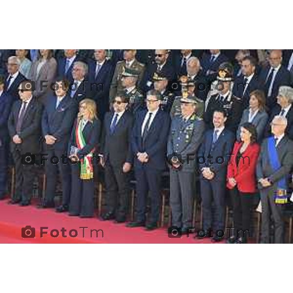 Bergamo Giuramento solenne del 125° corso \'\'Trieste IV\'\' e del 24° corso \'\'Cassiopea II\'\' 09 maggio 2026 cronaca Bergamo Italia Foto Tiziano Manzoni Lapresse