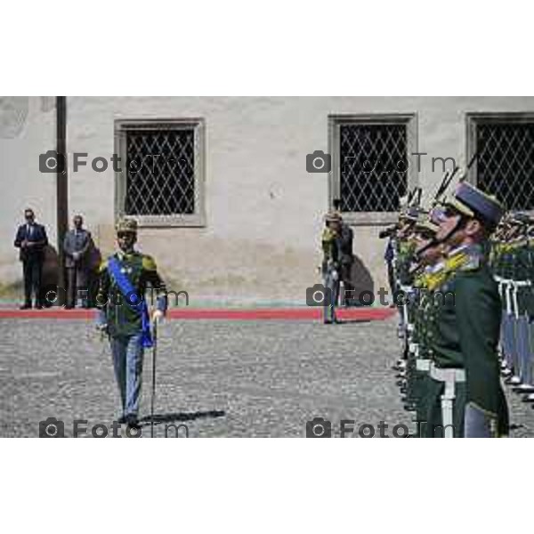 Bergamo Giuramento solenne del 125° corso \'\'Trieste IV\'\' e del 24° corso \'\'Cassiopea II\'\' 09 maggio 2026 cronaca Bergamo Italia Foto Tiziano Manzoni Lapresse