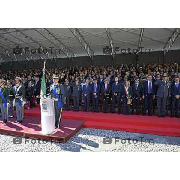 Bergamo Giuramento solenne del 125° corso \'\'Trieste IV\'\' e del 24° corso \'\'Cassiopea II\'\' 09 maggio 2026 cronaca Bergamo Italia Foto Tiziano Manzoni Lapresse