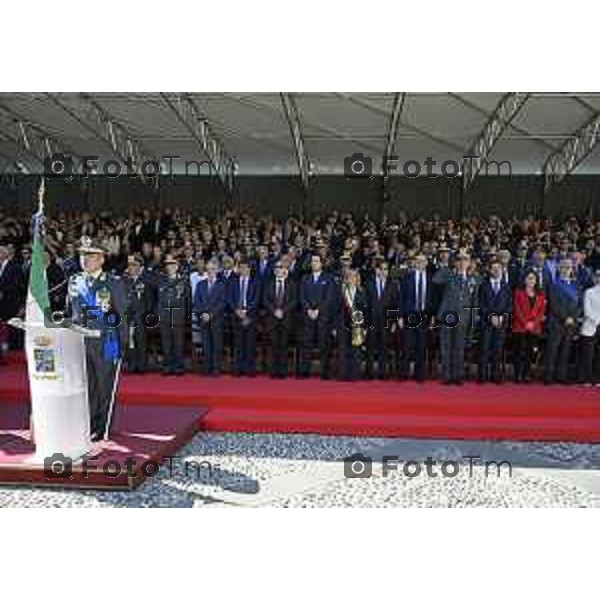 Bergamo Giuramento solenne del 125° corso \'\'Trieste IV\'\' e del 24° corso \'\'Cassiopea II\'\' 09 maggio 2026 cronaca Bergamo Italia Foto Tiziano Manzoni Lapresse