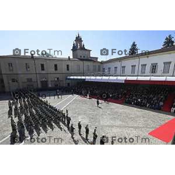 Bergamo Giuramento solenne del 125° corso \'\'Trieste IV\'\' e del 24° corso \'\'Cassiopea II\'\' 09 maggio 2026 cronaca Bergamo Italia Foto Tiziano Manzoni Lapresse