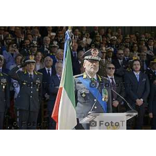 Bergamo Giuramento solenne del 125° corso \'\'Trieste IV\'\' e del 24° corso \'\'Cassiopea II\'\' 09 maggio 2026 cronaca Bergamo Italia Foto Tiziano Manzoni Lapresse