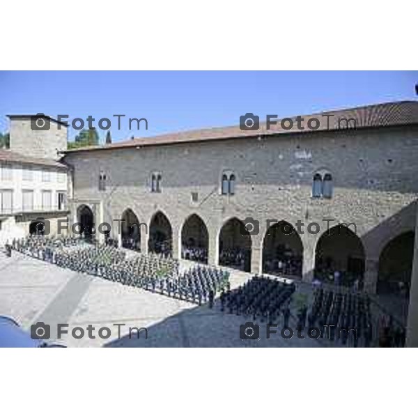 Bergamo Giuramento solenne del 125° corso \'\'Trieste IV\'\' e del 24° corso \'\'Cassiopea II\'\' 09 maggio 2026 cronaca Bergamo Italia Foto Tiziano Manzoni Lapresse