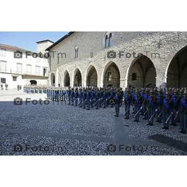 Bergamo Giuramento solenne del 125° corso \'\'Trieste IV\'\' e del 24° corso \'\'Cassiopea II\'\' 09 maggio 2026 cronaca Bergamo Italia Foto Tiziano Manzoni Lapresse