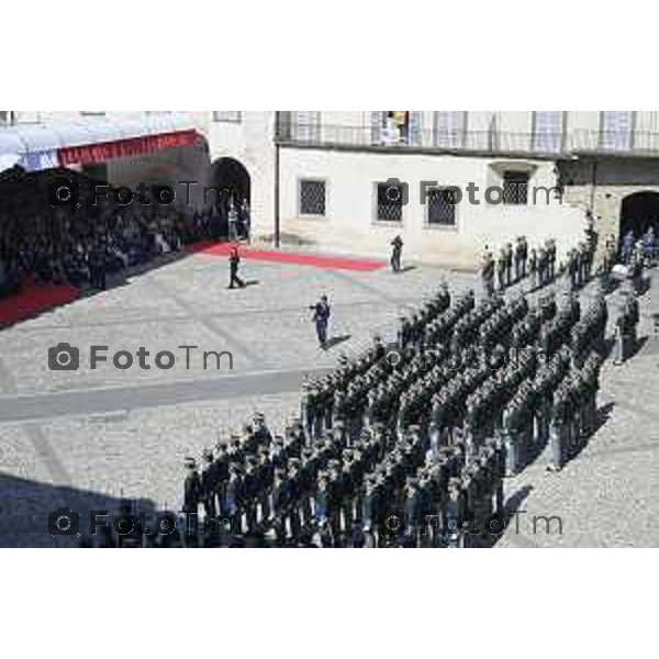 Bergamo Giuramento solenne del 125° corso \'\'Trieste IV\'\' e del 24° corso \'\'Cassiopea II\'\' 09 maggio 2026 cronaca Bergamo Italia Foto Tiziano Manzoni Lapresse