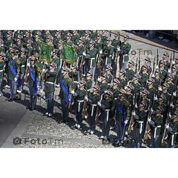 Bergamo Giuramento solenne del 125° corso \'\'Trieste IV\'\' e del 24° corso \'\'Cassiopea II\'\' 09 maggio 2026 cronaca Bergamo Italia Foto Tiziano Manzoni Lapresse