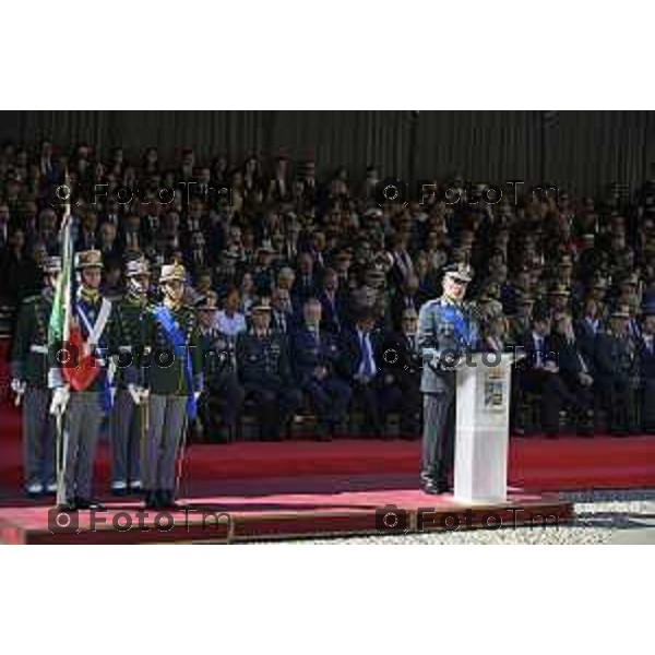 Bergamo Giuramento solenne del 125° corso \'\'Trieste IV\'\' e del 24° corso \'\'Cassiopea II\'\' 09 maggio 2026 cronaca Bergamo Italia Foto Tiziano Manzoni Lapresse