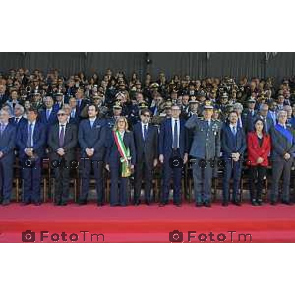 Bergamo Giuramento solenne del 125° corso \'\'Trieste IV\'\' e del 24° corso \'\'Cassiopea II\'\' 09 maggio 2026 cronaca Bergamo Italia Foto Tiziano Manzoni Lapresse