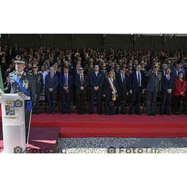 Bergamo Giuramento solenne del 125° corso \'\'Trieste IV\'\' e del 24° corso \'\'Cassiopea II\'\' 09 maggio 2026 cronaca Bergamo Italia Foto Tiziano Manzoni Lapresse