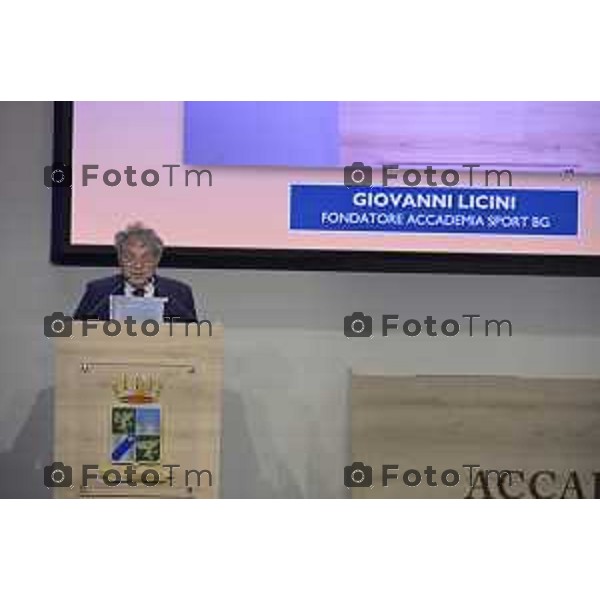 Bergamo presentazione della 50^ edizione Torneo di Tennis a favore della Solidarietà per il territorio bergamasco 11 maggio 2026 Montello Italia foto Tiziano Manzoni Lapresse