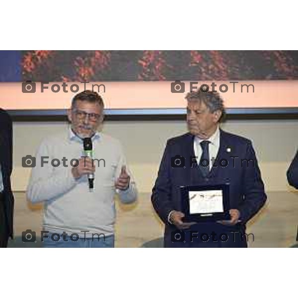 Bergamo presentazione della 50^ edizione Torneo di Tennis a favore della Solidarietà per il territorio bergamasco 11 maggio 2026 Montello Italia foto Tiziano Manzoni Lapresse