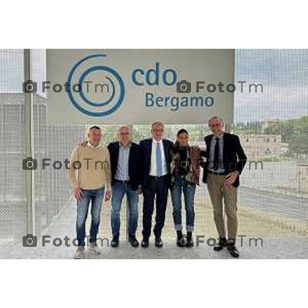Bergamo La Compagnia delle Opere di Bergamo inaugura la sua nuova sede 14 maggio 2026 cronaca Bergamo Italia Foto Tiziano Manzoni Lapresse