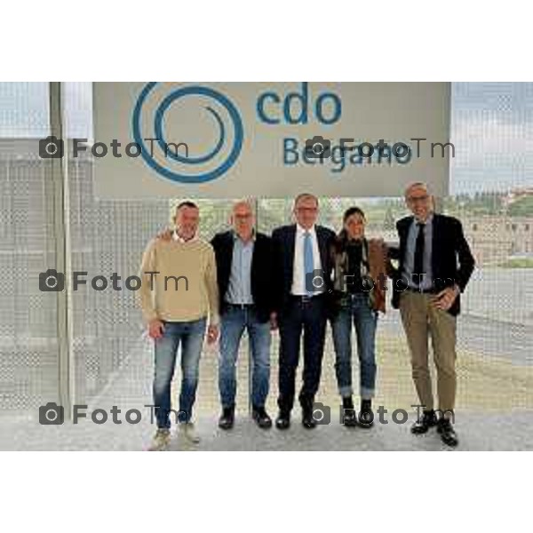 Bergamo La Compagnia delle Opere di Bergamo inaugura la sua nuova sede 14 maggio 2026 cronaca Bergamo Italia Foto Tiziano Manzoni Lapresse