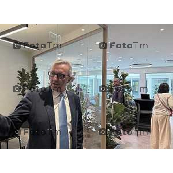 Bergamo La Compagnia delle Opere di Bergamo inaugura la sua nuova sede 14 maggio 2026 cronaca Bergamo Italia Foto Tiziano Manzoni Lapresse