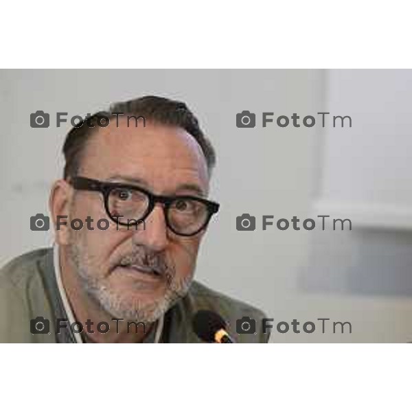 Bergamo Casa dello Sport "Yara Gambirasio" Bergamo presentazione di "Arbitri Italiani", l\'iniziativa con eventi per la promozione del far play Mario Mazzoleni; direttore Art Events ed ex arbitro di serie A; Marcella Messina, assessora allo Sport del Comune di Bergamo; Giovanni Malanchini, consigliere regionale; Fulvio Gambirasio, consigliere associazione La Passione di Yara; Daniele Tagliabue, curatore del progetto; Paolo Casarin, ex arbitro internazionale. 2 maggio 2026 cronaca Bergamo Italia Foto Tiziano Manzoni Lapresse
