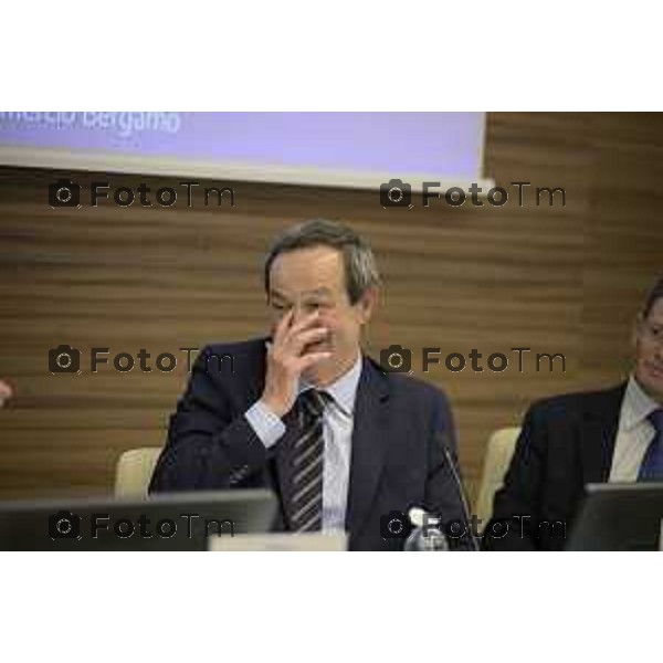 Bergamo 81esima assemblea generale ordinaria dei soci di Confcommercio 18 maggio 2026 Italia foto Tiziano Manzoni Lapresse